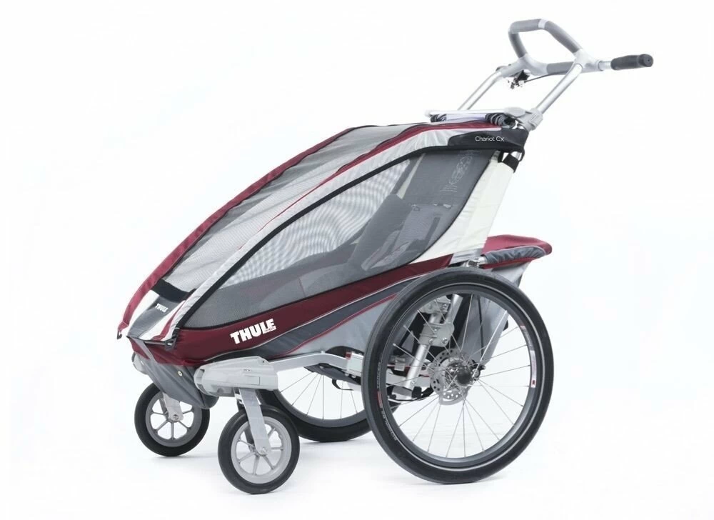 Przyczepka rowerowa Thule CX1 czerwona