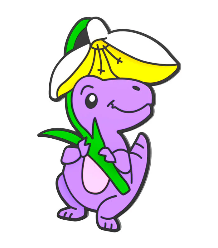 Przypinki do koszyka woom POP ONS Florassic Park