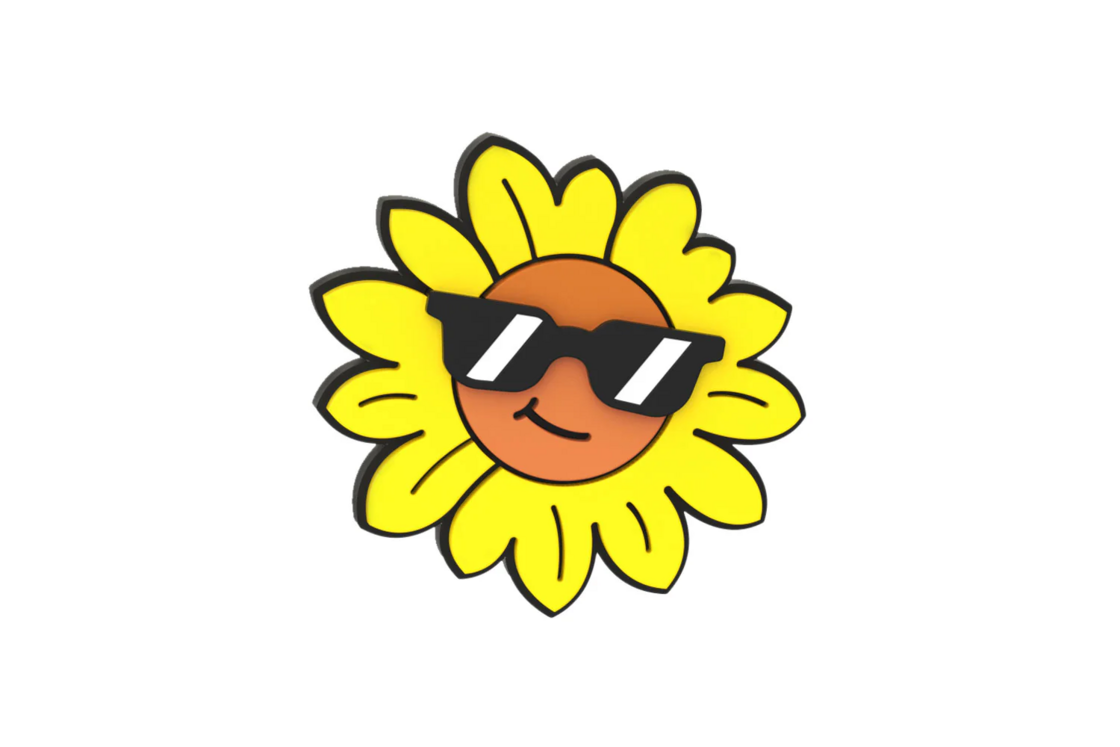 Przypinki do koszyka woom POP ONS Summer Vibe