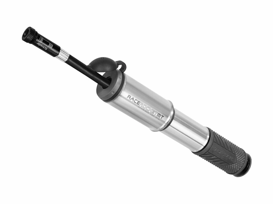 Ręczna pompka rowerowa Topeak RaceRocket MT Silver (Srebrny)