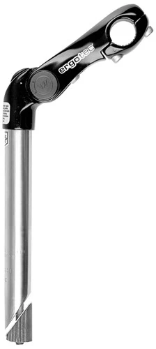 Regulowany wspornik kierownicy Humpert Ergotec Kobra Varo Tube 22,2 mm srebrny