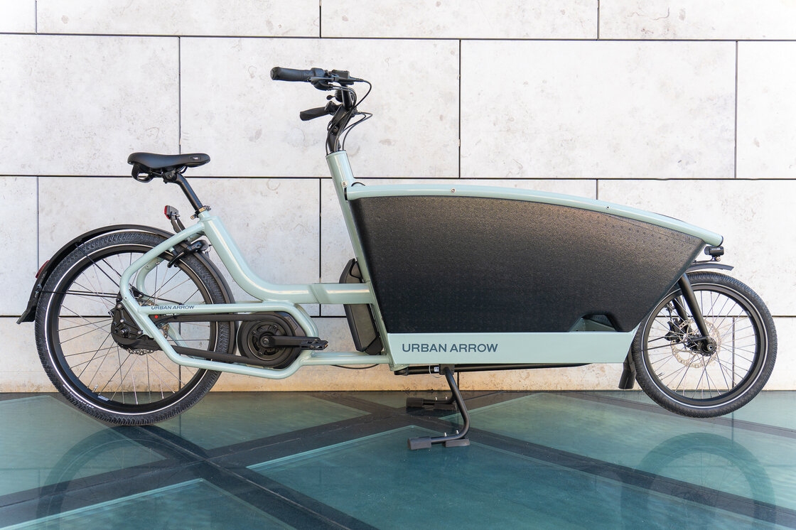 Rower Cargo elektryczny Urban Arrow Family Active Plus Connect  Zielony