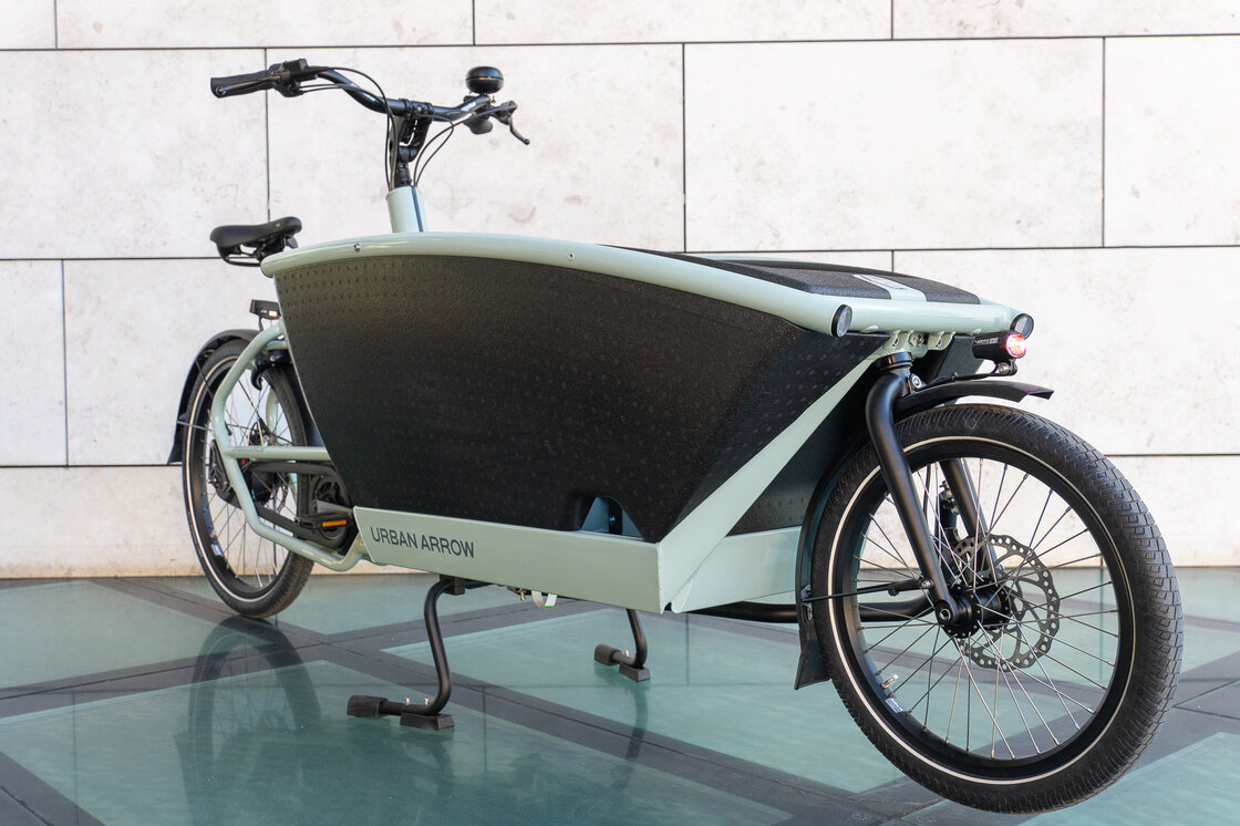 Rower Cargo elektryczny Urban Arrow Family Active Plus Connect  Zielony