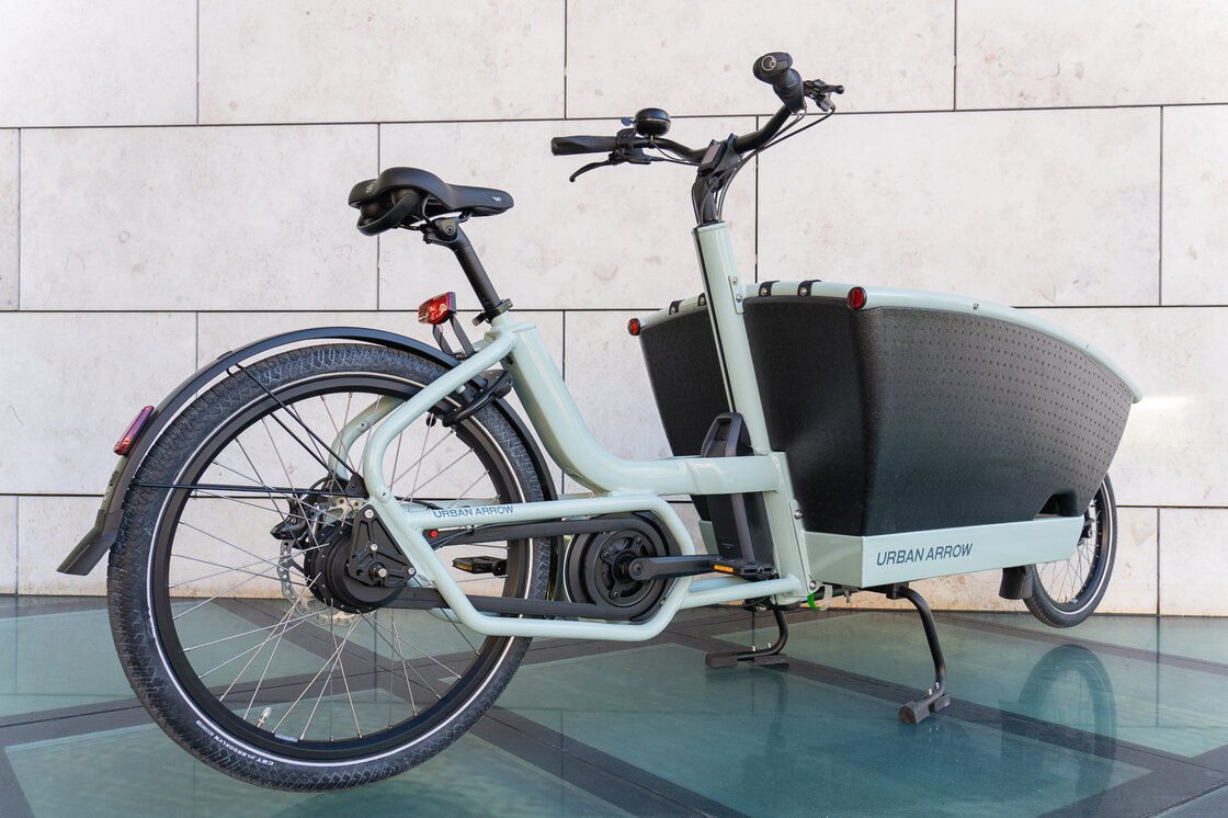 Rower Cargo elektryczny Urban Arrow Family Active Plus Connect  Zielony