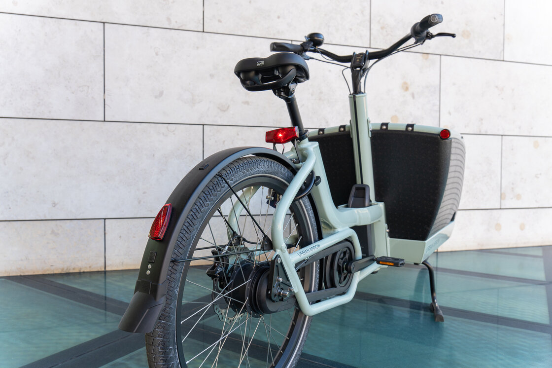 Rower Cargo elektryczny Urban Arrow Family Active Plus Connect  Zielony