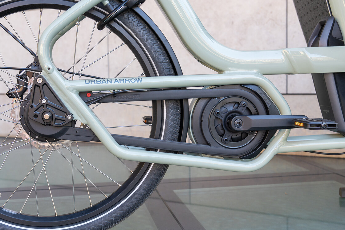 Rower Cargo elektryczny Urban Arrow Family Active Plus Connect  Zielony