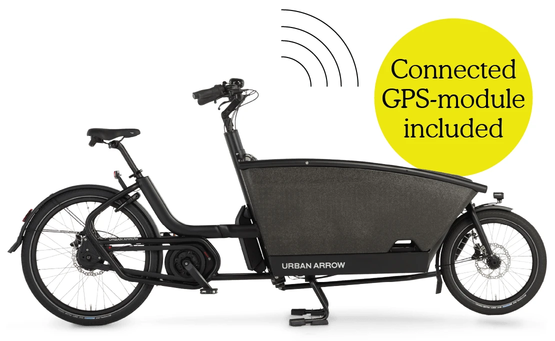 Rower Cargo elektryczny Urban Arrow Family Performance Line Essential Connect  Czarny