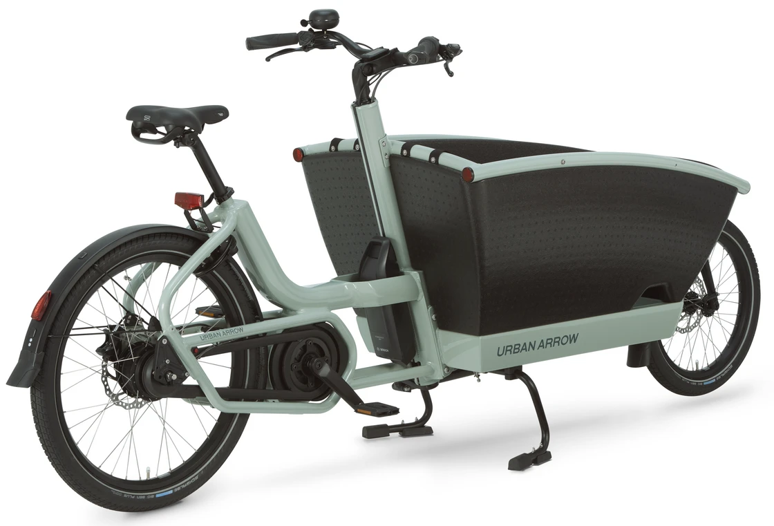 Rower Cargo elektryczny Urban Arrow Family Performance Line Essential Connect  Zielony