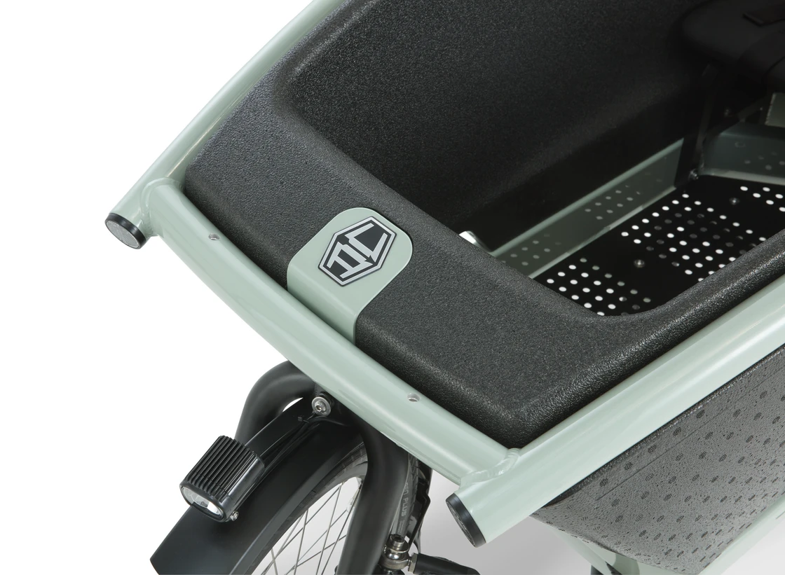Rower Cargo elektryczny Urban Arrow Family Performance Line Essential Connect  Zielony