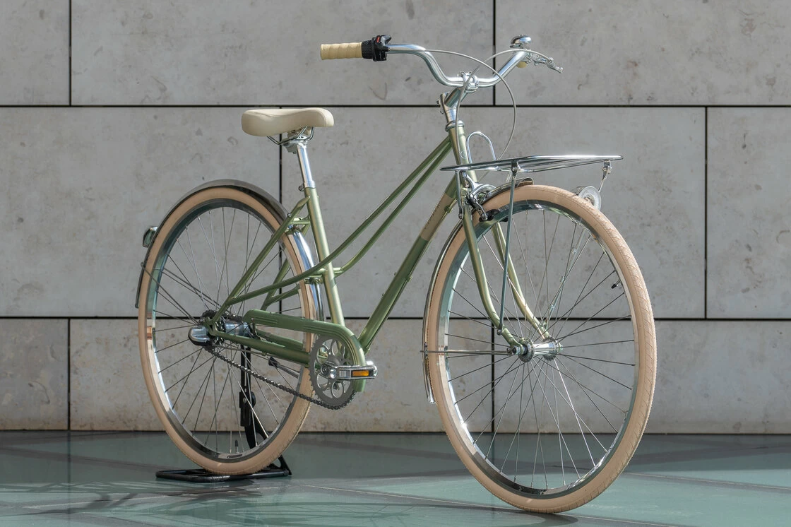 Rower Creme CafeRacer Uno 3S Olive Green