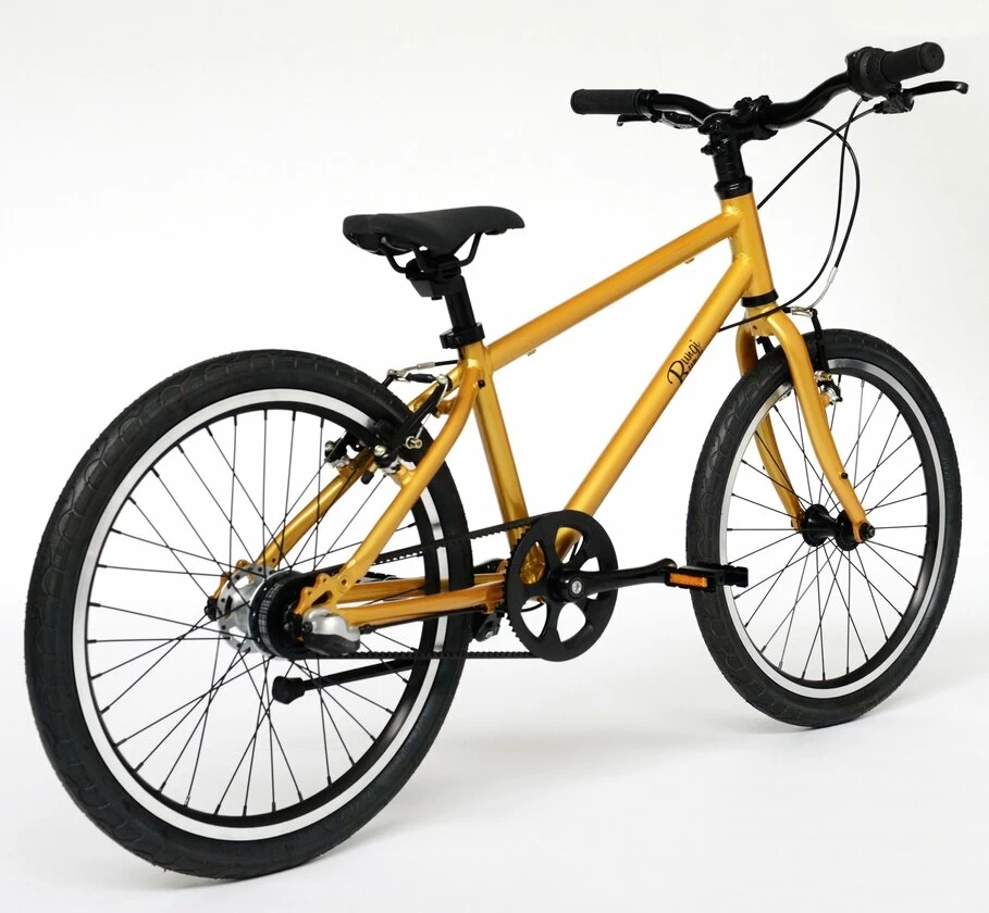 Rower dla dzieci Bungi Bungi Lite 24" Nexus 3 na pasku zębatym Pineapple Yellow