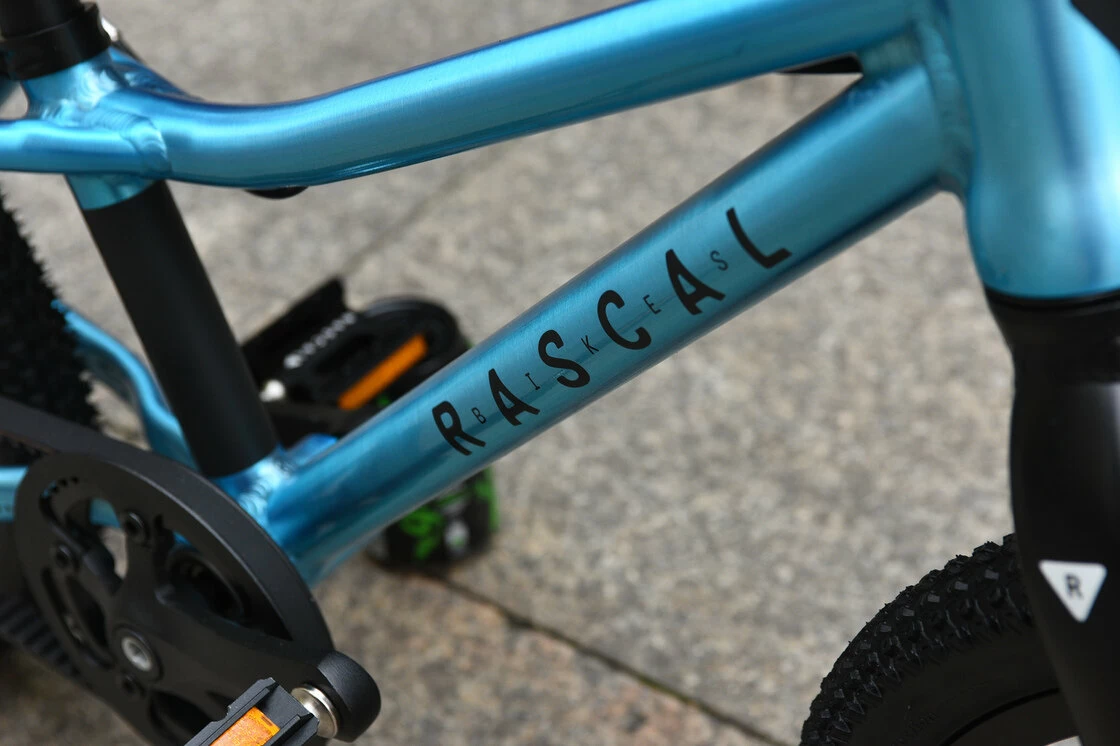 Rower dla dzieci Rascal 14" na pasku zębatym Niebieski