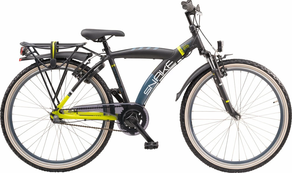 Rower dziecięcy Batavus Snake 26" Czarny Mat 48