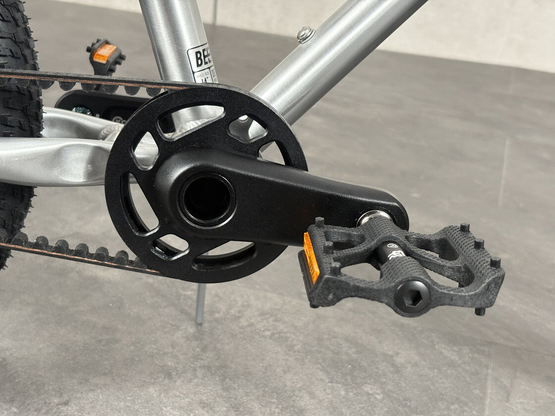 Rower dziecięcy na pasku Early Rider Belter 14” 2026 Brushed Aluminium