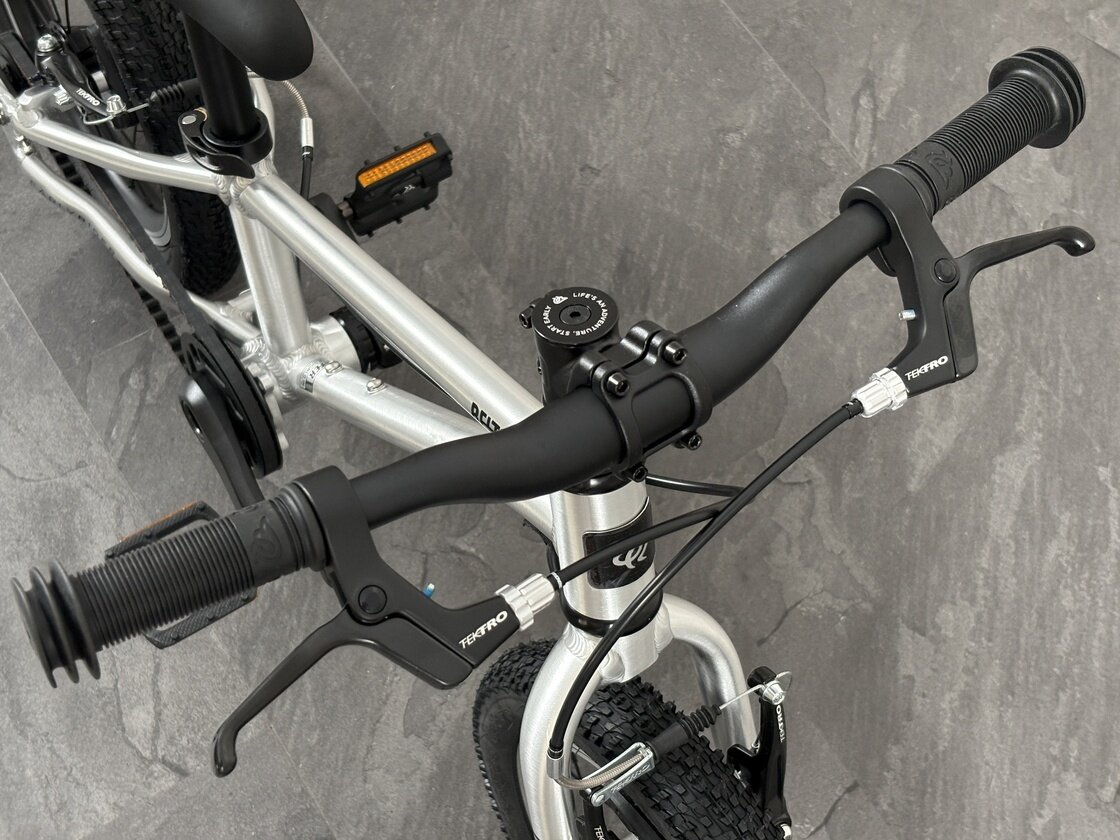 Rower dziecięcy na pasku Early Rider Belter 14” Brushed Aluminium
