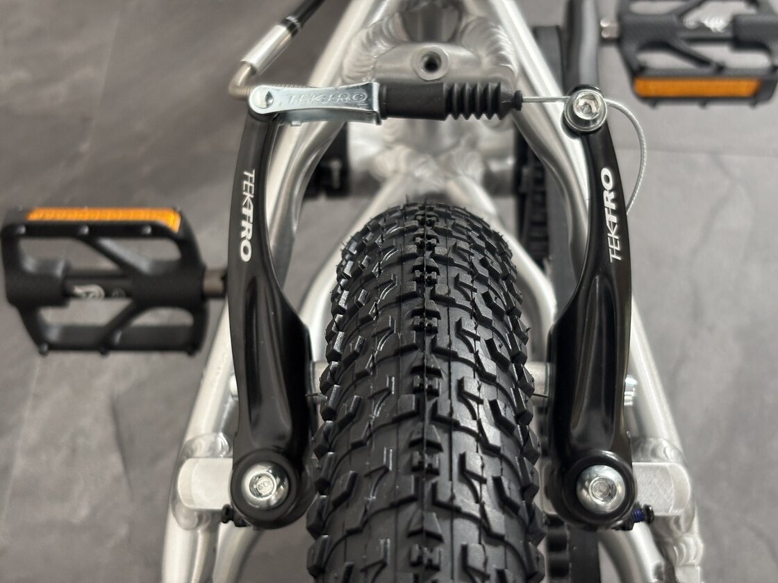 Rower dziecięcy na pasku Early Rider Belter 14” Brushed Aluminium