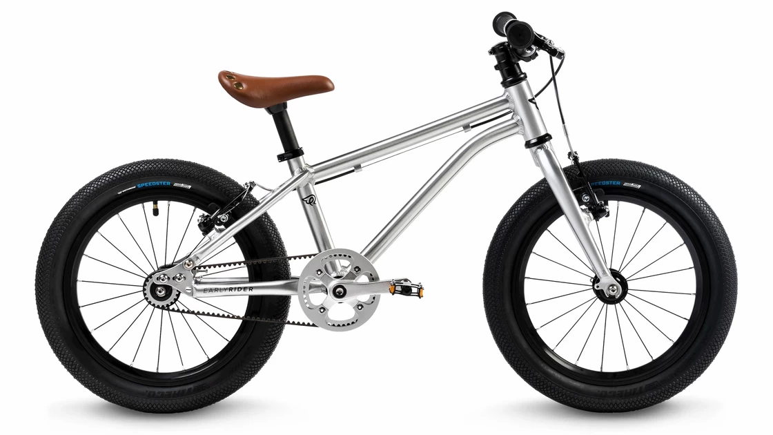 Rower dziecięcy na pasku Early Rider Belter 16” Urban Srebrny