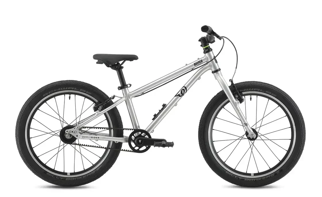 Rower dziecięcy na pasku Early Rider BELTER 20" AUTO 2026 Brushed Aluminium
