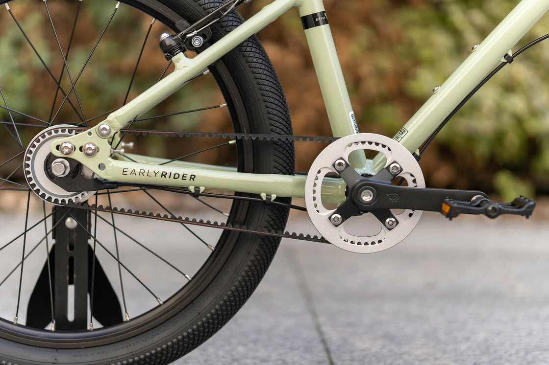 Rower dziecięcy na pasku Early Rider BELTER 20" Sage Green