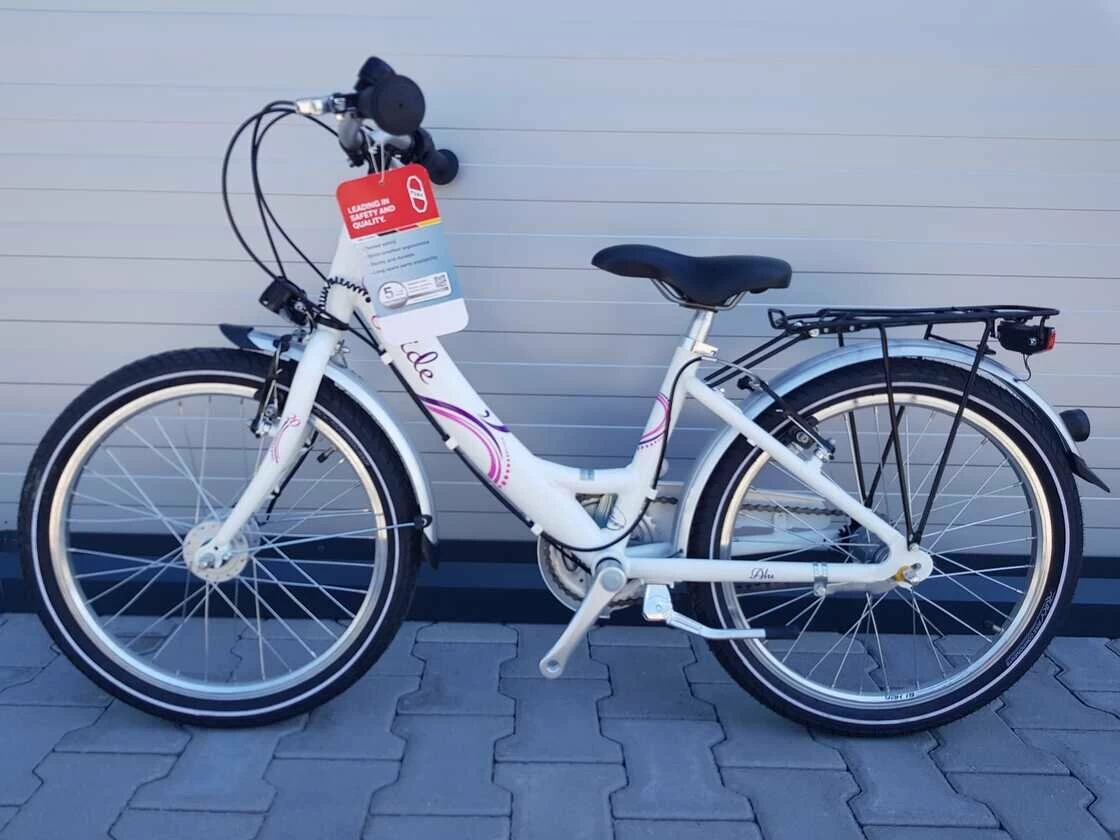 Rower dziecięcy Puky Skyride 20-3 City Alu Light OUTLET BIAŁY