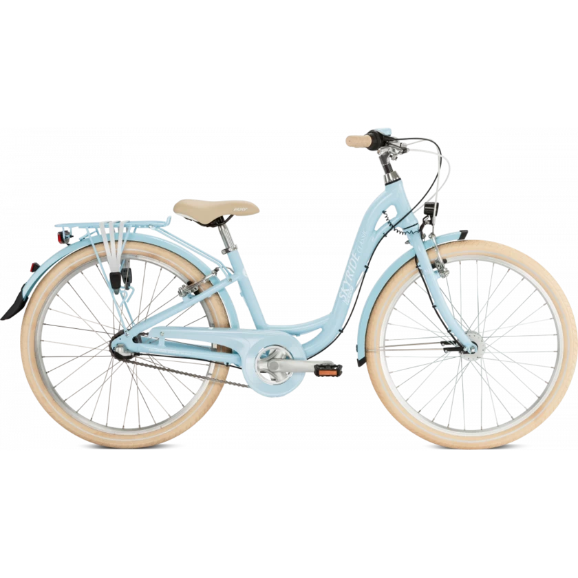 Rower dziecięcy Puky Skyride 24-3 City Alu Light Retro Blue