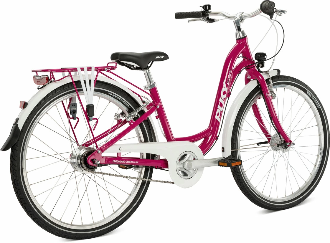 Rower dziecięcy Puky Skyride 24-7 Alu light Berry