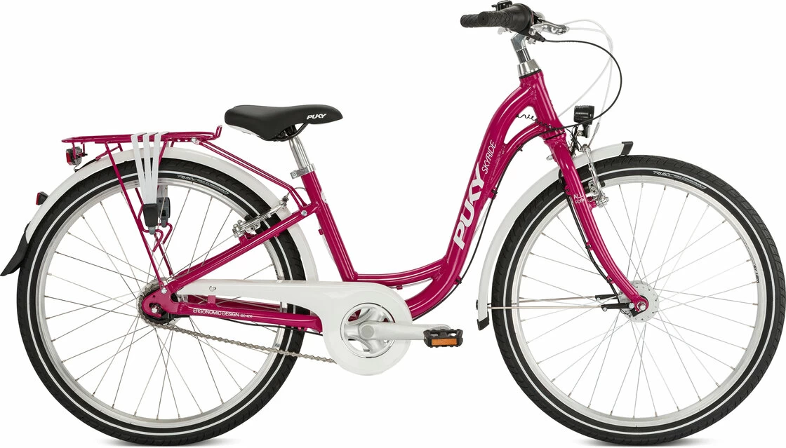 Rower dziecięcy Puky Skyride 24-7 Alu light Berry