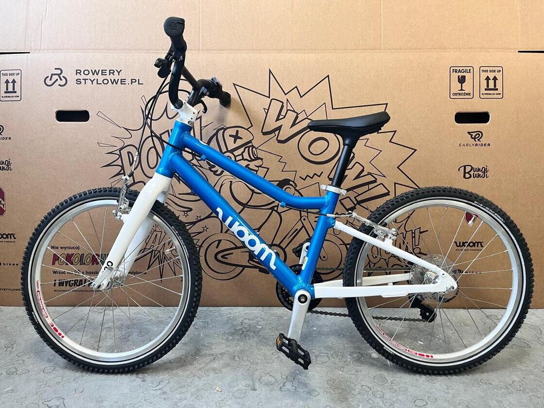 Rower dziecięcy woom GO 4 Niebieski Outlet Niebieski