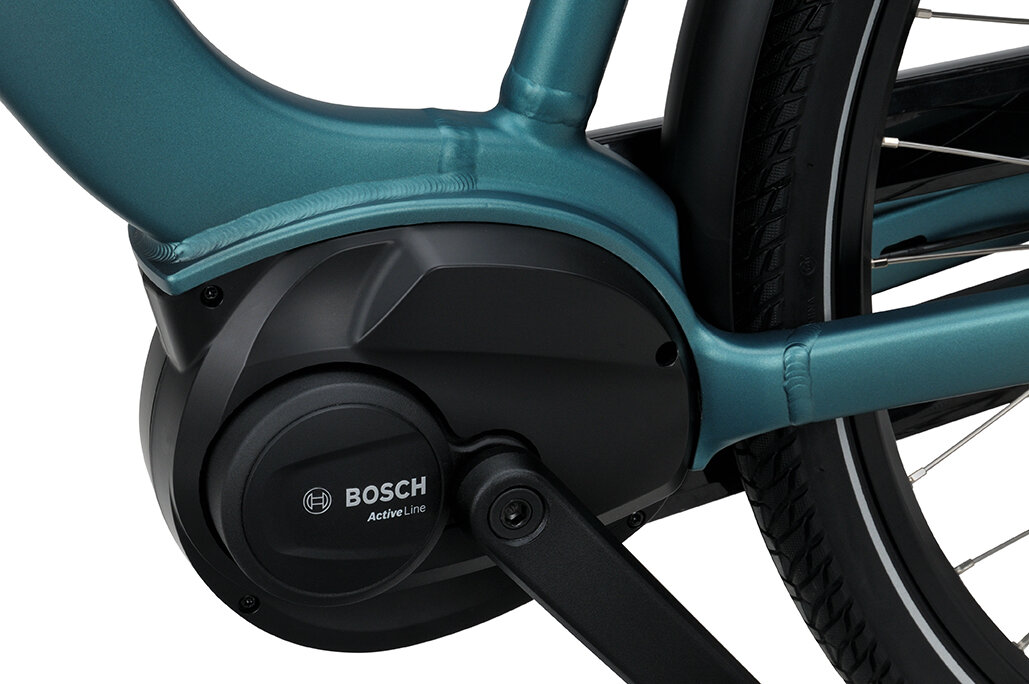 Rower elektryczny Batavus Altura E-go Bosch SMART Light Sea Green Mat