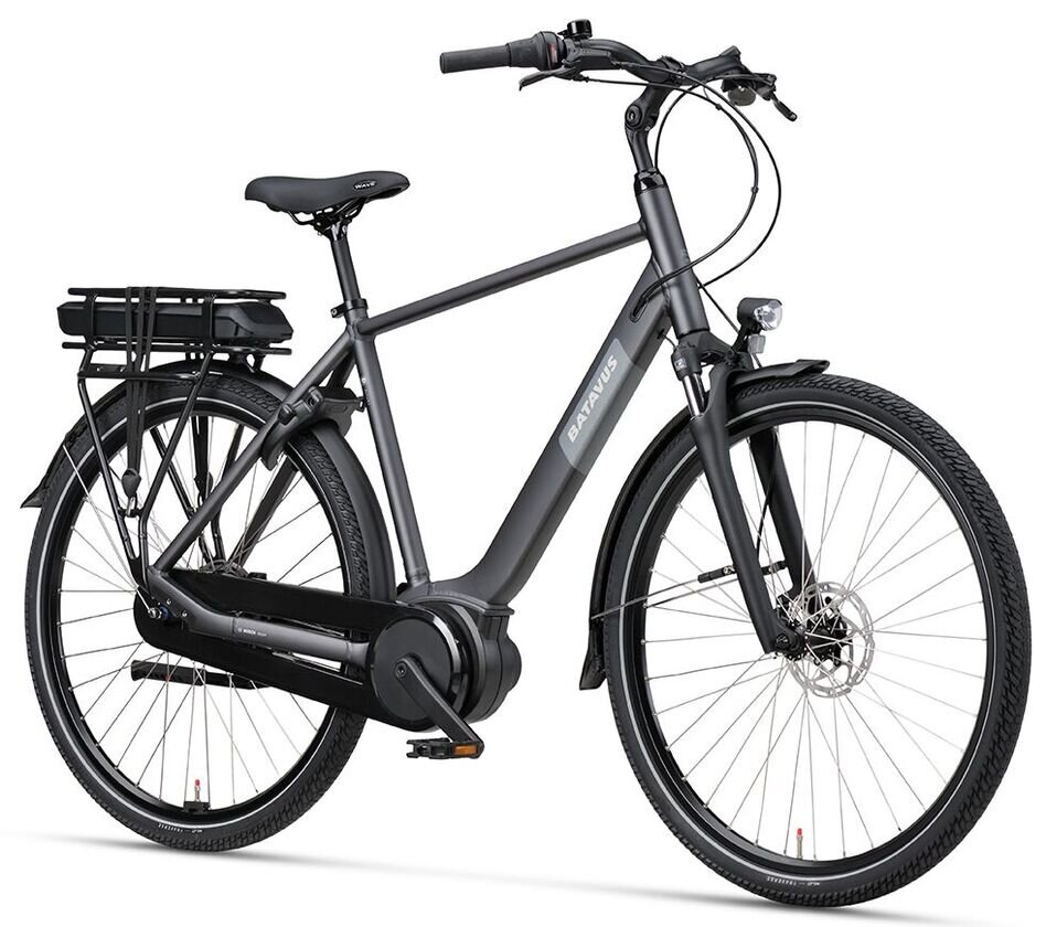 Rower elektryczny Batavus Altura E-go Bosch SMART Męski Smoking Black Mat