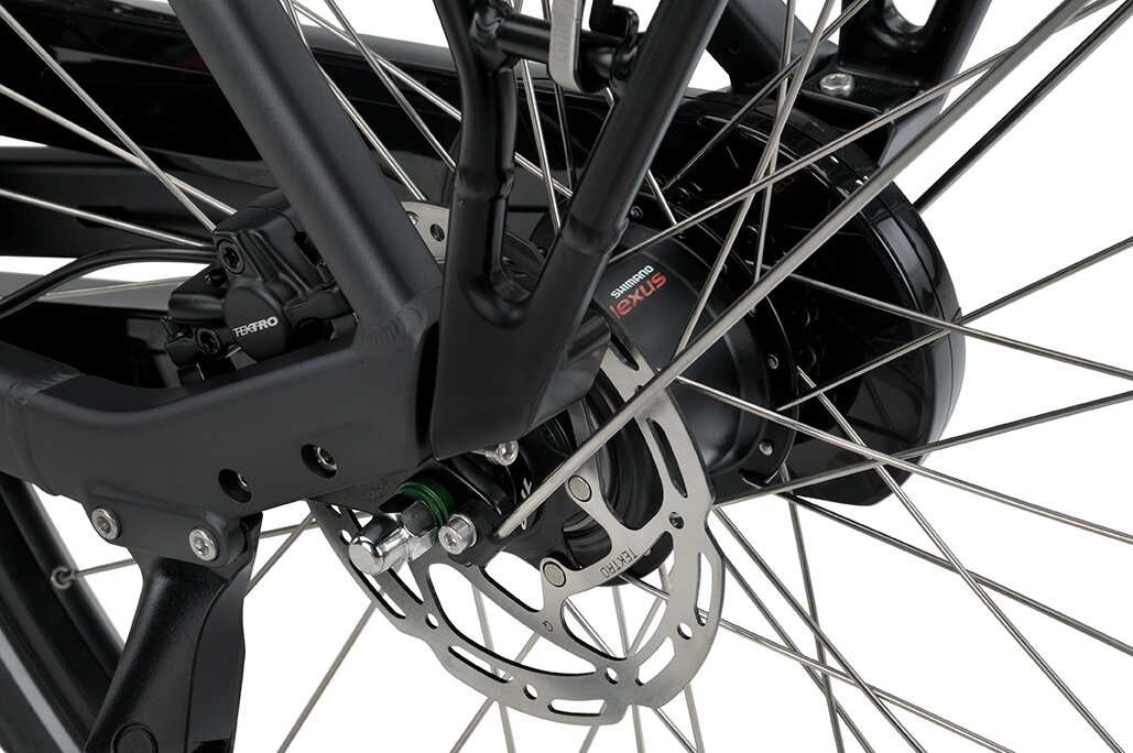 Rower elektryczny Batavus Altura E-go Bosch SMART Smoking Black Mat