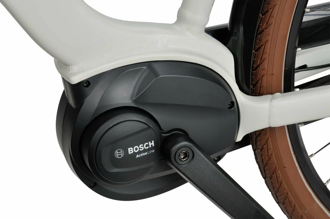 Rower elektryczny Batavus Altura E-go Bosch SMART White Grijs