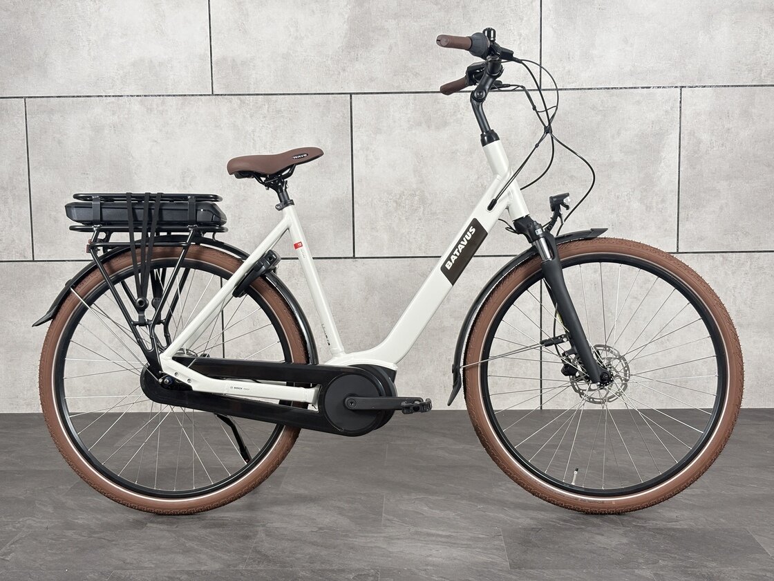 Rower elektryczny Batavus Altura E-go Bosch SMART White Grijs