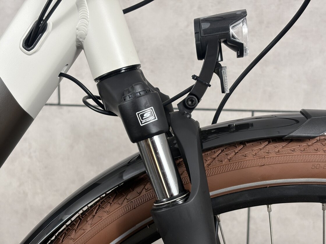 Rower elektryczny Batavus Altura E-go Bosch SMART White Grijs