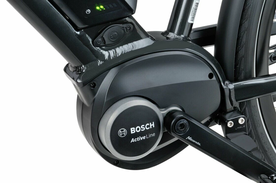 Rower elektryczny Batavus Dinsdag N7 E-go Bosch Męski Czarny połysk