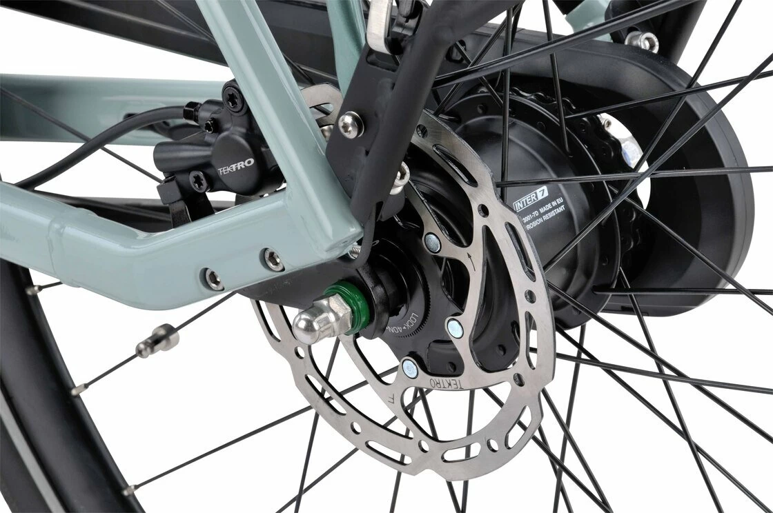 Rower elektryczny Batavus Dinsdag N7 E-go Bosch Unisex Turkusowy 53