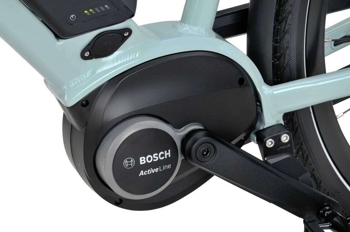 Rower elektryczny Batavus Dinsdag N7 E-go Bosch Unisex Turkusowy 53