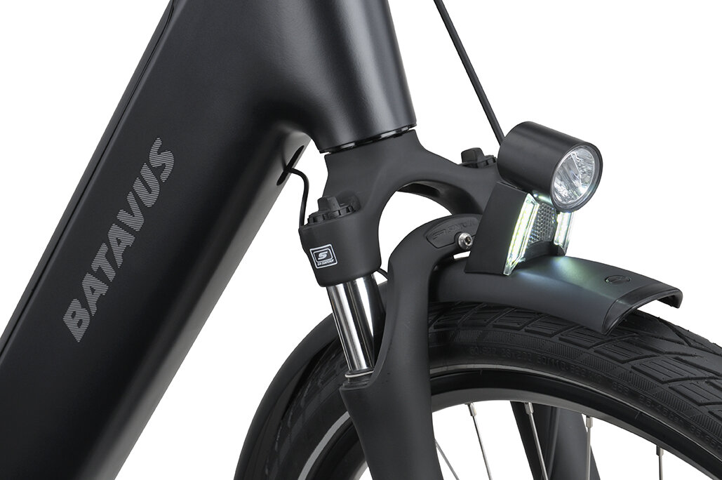 Rower elektryczny Batavus Finez PT Bosch Męski Volcano Black Mat