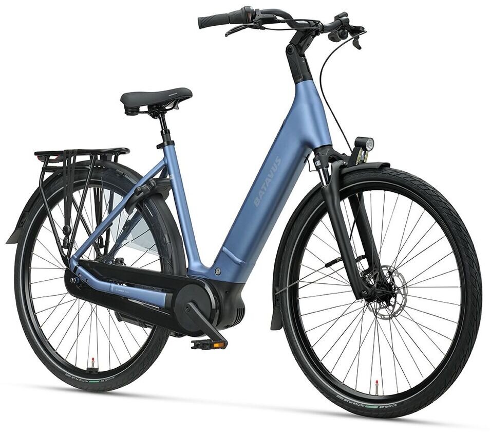 Rower elektryczny Batavus Finez PT Bosch Unisex Steel Blue Mat