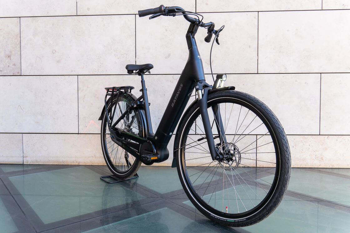 Rower elektryczny Batavus Finez PT Bosch Unisex Volcano Black Mat