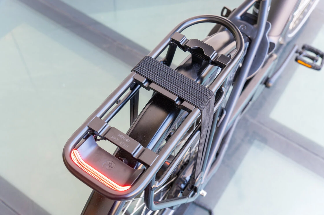 Rower elektryczny Batavus Finez PT Bosch Unisex Volcano Black Mat