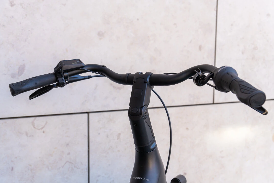 Rower elektryczny Batavus Finez PT Bosch Unisex Volcano Black Mat