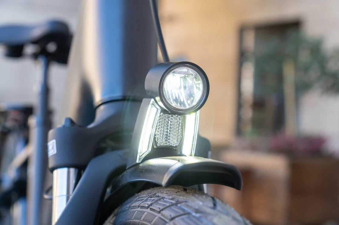 Rower elektryczny Batavus Finez PT Bosch Unisex Volcano Black Mat