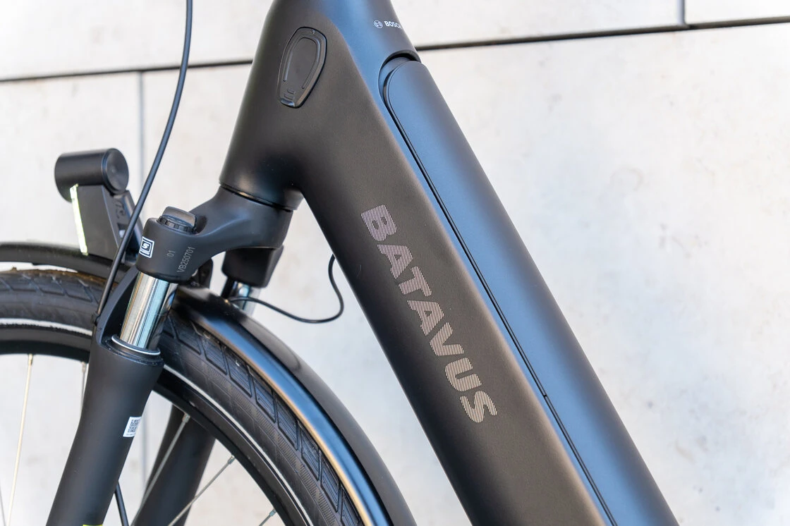 Rower elektryczny Batavus Finez PT Bosch Unisex Volcano Black Mat