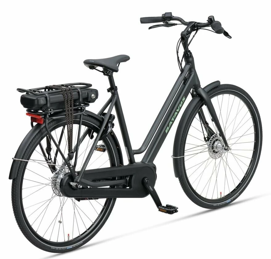 Rower elektryczny Batavus Fonk E-go Plus (silnik centralny) Damski Czarny Mat