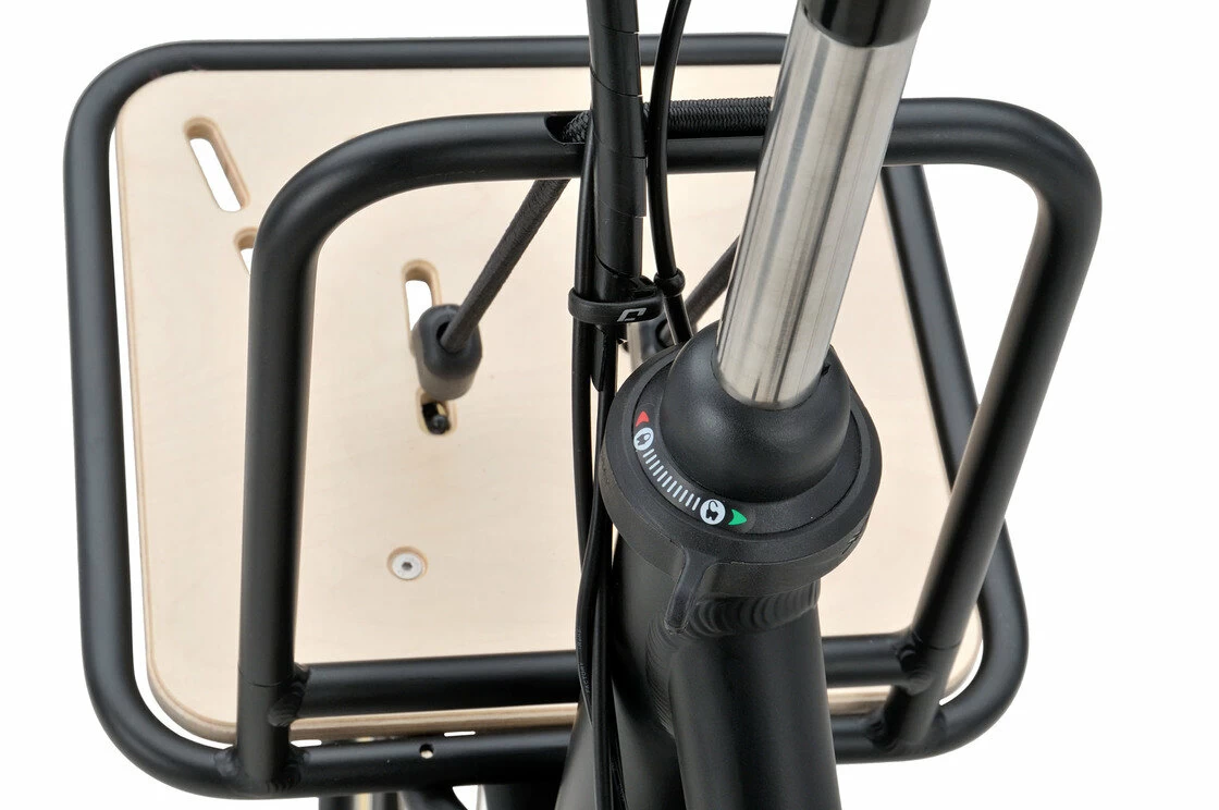 Rower elektryczny Batavus PACKD E-go Czarny mat