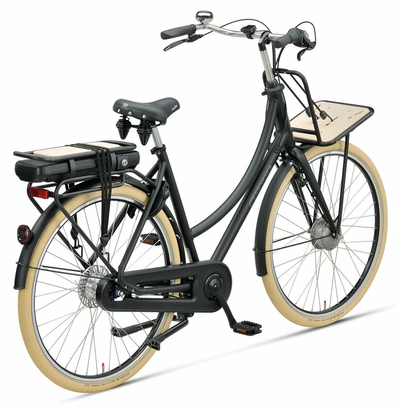 Rower elektryczny Batavus PACKD E-go Czarny mat