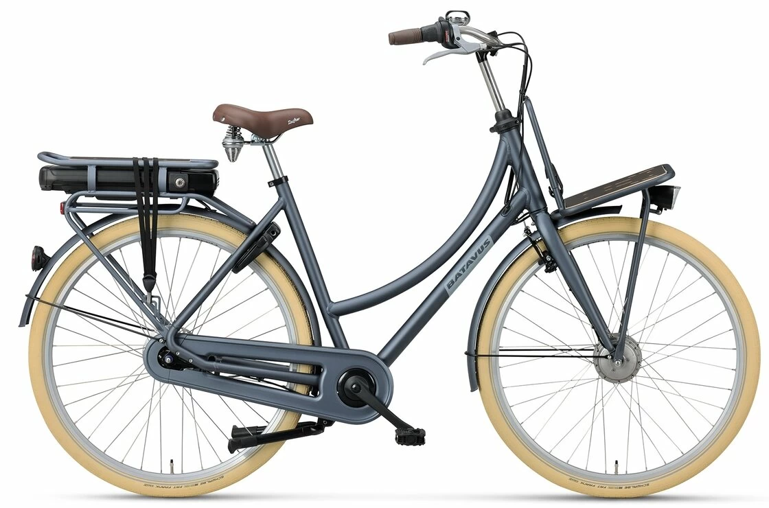 Rower elektryczny Batavus PACKD E-go Dżinsowy mat