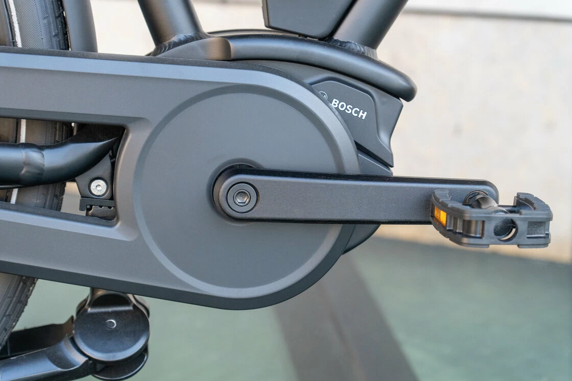 Rower elektryczny Batavus Quip Extra Cargo Bosch Męski Black Mat