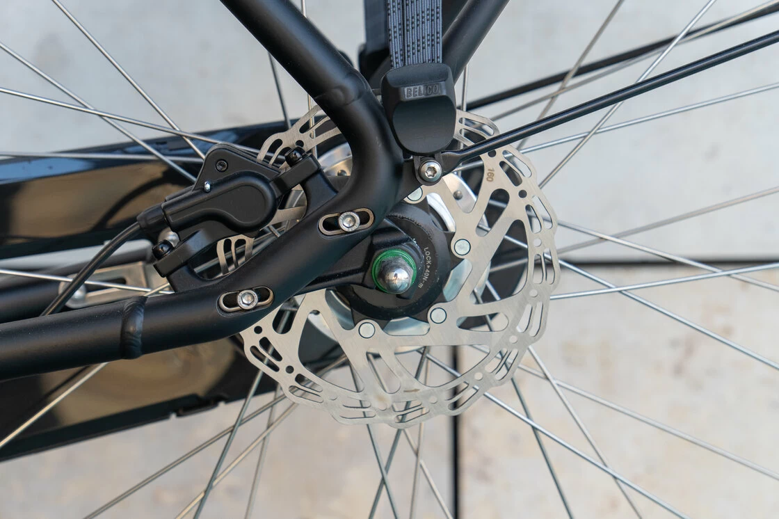 Rower elektryczny Batavus Quip Extra Cargo Bosch Męski Black Mat